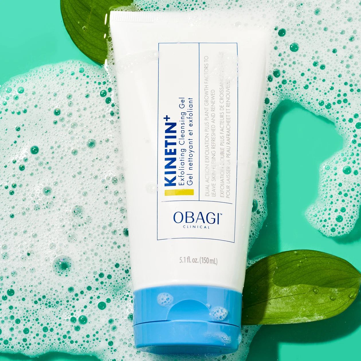 Obagi Clinical Kinetin + Exfoliating Cleansing Gel Stylized 