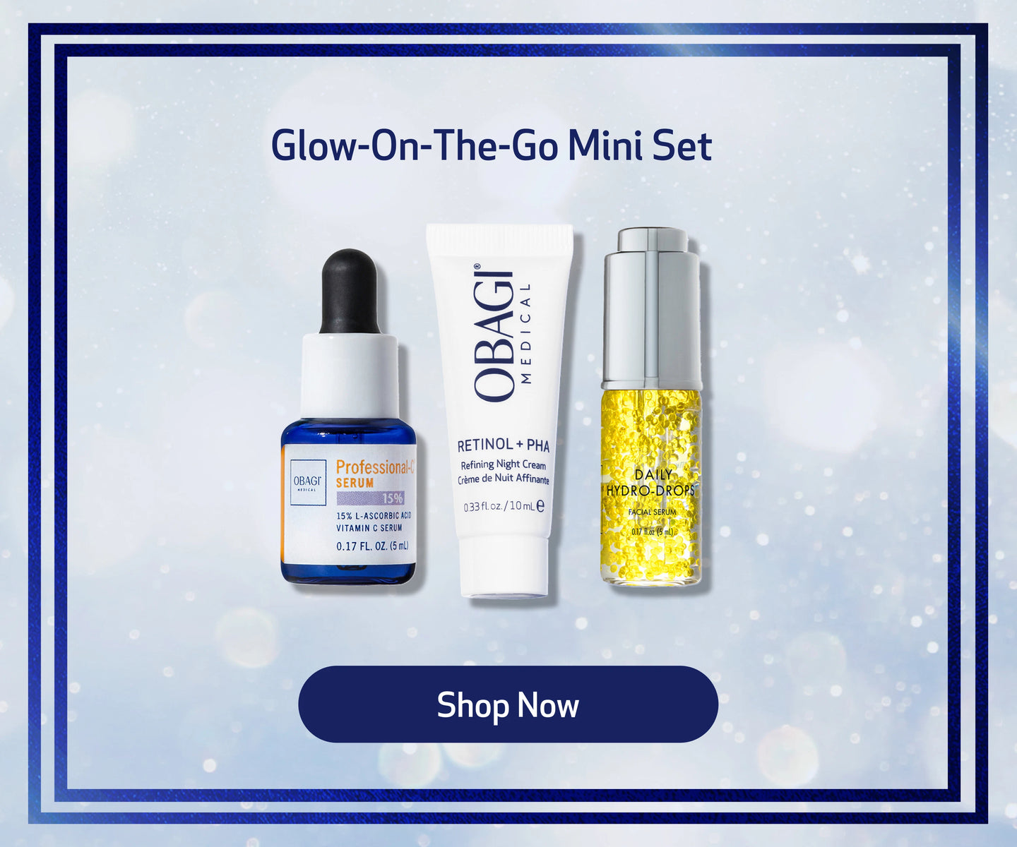 Glow-on-the-go mini set holiday image