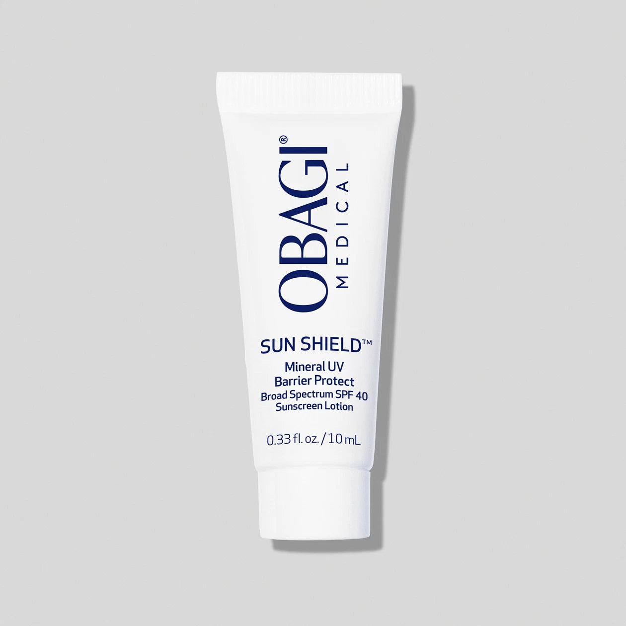 MINERAL UV BARRIER PROTECT  BROAD SPECTRUM SPF 40 MINI IMAGE ON GRAY BACKGROUND