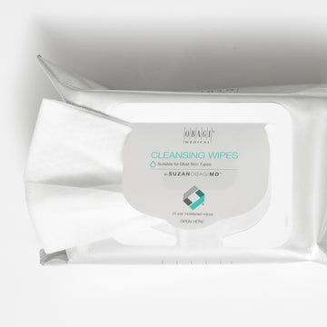  SUZANOBAGIMD On the Go Cleansing Wipes for Oily or Acne Prone  Skin, 25 count Pack of 1 : Beauty & Personal Care